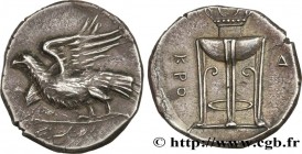 BRUTTIUM - CROTON
Type : Nomos ou statère 
Date : c. 350-300 AC. 
Mint name / Town : Bruttium, Crotone 
Metal : silver 
Diameter : 25  mm
Orientation ...