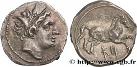 SICILY - AKRAGAS
Type : Quart de shekel 
Date : c. 213-210 AC. 
Mint name / Town : Agrigente (Akragas), Sicile 
Metal : silver 
Diameter : 15,5  mm
Or...