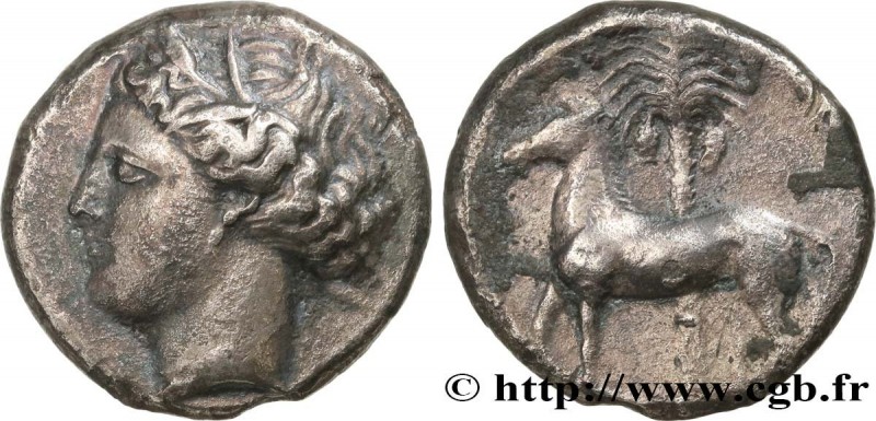 SICILY - SICULO-PUNIC - ENTELLA
Type : Tétradrachme 
Date : c. 350 - 320/315 AC....