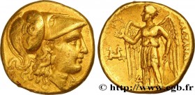 MACEDONIA - MACEDONIAN KINGDOM - ALEXANDER III THE GREAT
Type : Statère d'or 
Date : c. 325-320 AC. 
Mint name / Town : Mysie, Lampsaque 
Metal : gold...