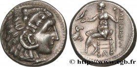 MACEDONIA - MACEDONIAN KINGDOM - ALEXANDER III THE GREAT
Type : Tétradrachme 
Date : c. 325-320 AC. 
Mint name / Town : Syrie, Damas 
Metal : silver 
...