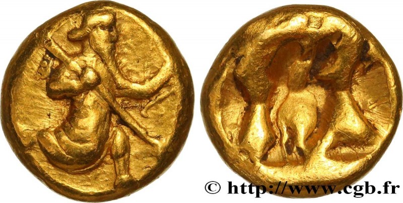 PERSIA - ACHAEMENID KINGDOM
Type : Darique d'or 
Date : c. 465-425 AC 
Mint name...