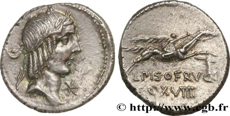 CALPURNIUS
Type : Denier 
Date : 90 AC. 
Mint name / Town : Rome 
Metal : silver...