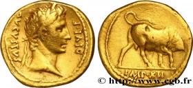 AUGUSTUS
Type : Aureus 
Date : 10 AC. 
Mint name / Town : Gaule, Lyon 
Metal : gold 
Millesimal fineness : 1000  ‰
Diameter : 19  mm
Orientation dies ...