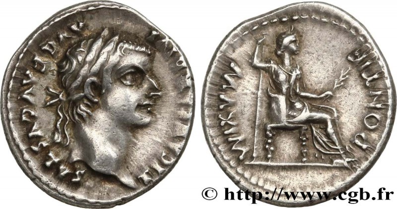 TIBERIUS
Type : Denier 
Date : c. 15-37 
Mint name / Town : Lyon 
Metal : silver...