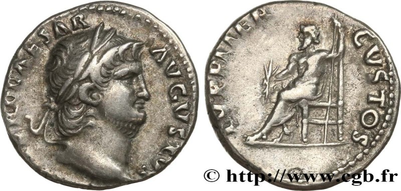 NERO
Type : Denier 
Date : c. 65-66 
Mint name / Town : Rome 
Metal : silver 
Mi...