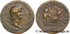 NERO
Type : Sesterce 
Date : 64 
Mint name / Town : Rome 
Metal : bronze 
Diameter : 34  mm
Orientation dies : 6  h.
Weight : 25,55  g.
Rarity : R2 
O...