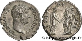 HADRIAN
Type : Denier 
Date : 134 
Mint name / Town : Rome 
Metal : silver 
Millesimal fineness : 800  ‰
Diameter : 18  mm
Orientation dies : 6  h.
We...