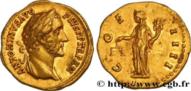 ANTONINUS PIUS
Type : Aureus 
Date : 148-149 
Mint name / Town : Rome 
Metal : g...