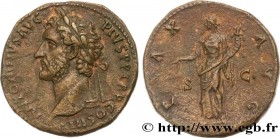 ANTONINUS PIUS
Type : Sesterce 
Date : 140-144 
Mint name / Town : Rome 
Metal : copper 
Diameter : 32  mm
Orientation dies : 11  h.
Weight : 28,36  g...