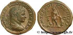 CARACALLA
Type : Sesterce 
Date : 213 
Mint name / Town : Rome 
Metal : bronze 
Diameter : 34  mm
Orientation dies : 12  h.
Weight : 32,67  g.
Rarity ...