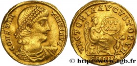 CONSTANTINE II
Type : Solidus 
Date : 337-338 
Mint name / Town : Antioche 
Metal : gold 
Millesimal fineness : 1,000  ‰
Diameter : 21,5  mm
Orientati...