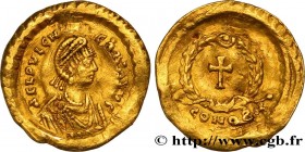 PULCHERIA
Type : Tremissis 
Date : c. 420-450 
Mint name / Town : Constantinople 
Metal : gold 
Millesimal fineness : 1000  ‰
Diameter : 15,5  mm
Orie...