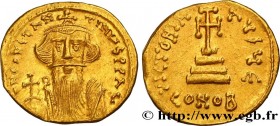 CONSTANS II
Type : Solidus 
Date : 651-654 
Mint name / Town : Constantinople 
Metal : gold 
Millesimal fineness : 1000  ‰
Diameter : 18,5  mm
Orienta...