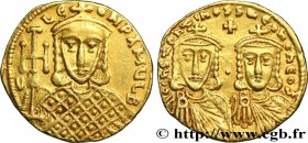 CONSTANTINE V and LEO IV
Type : Solidus 
Date : 757-775 
Mint name / Town : Constantinople 
Metal : gold 
Millesimal fineness : 1000  ‰
Diameter : 19,...