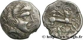 VENETI (Area of Vannes)
Type : Statère d'argent 
Date : c. 60-50 AC. 
Mint name / Town : Vannes (56) 
Metal : silver 
Diameter : 22  mm
Orientation di...