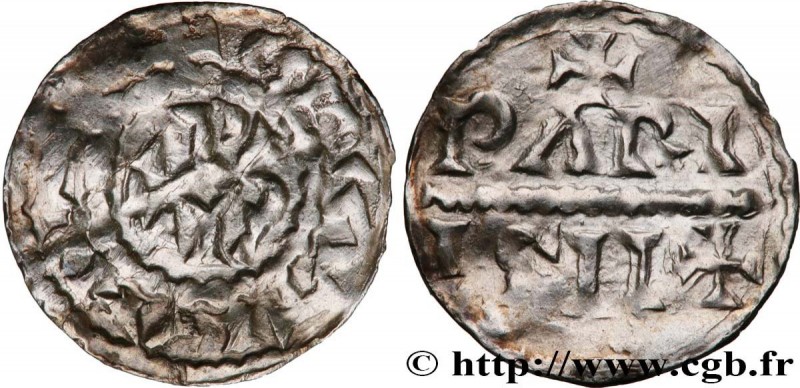 CHARLES III THE SIMPLE
Type : Obole 
Date : c. 898-923 
Mint name / Town : Paris...