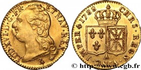 LOUIS XVI
Type : Louis d'or dit "aux écus accolés" 
Date : 1788 
Mint name / Town : Paris 
Quantity minted : 837086 
Metal : gold 
Millesimal fineness...