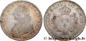 LOUIS XVI
Type : Écu dit “aux branches d'olivier” 
Date : 1792 
Mint name / Town : Paris 
Quantity minted : 345000 
Metal : silver 
Millesimal finenes...