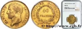 PREMIER EMPIRE / FIRST FRENCH EMPIRE
Type : 40 francs or Napoléon tête nue, type transitoire 
Date : 1807 
Mint name / Town : Toulouse 
Quantity minte...