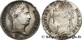 PREMIER EMPIRE / FIRST FRENCH EMPIRE
Type : 5 francs Napoléon Empereur en frappe INCUSE 
Date : n.d. 
Mint name / Town : s.l. 
Quantity minted : --- 
...