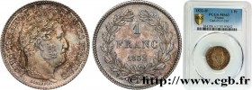 LOUIS-PHILIPPE I
Type : 1 franc Louis-Philippe, couronne de chêne 
Date : 1832 
Mint name / Town : La Rochelle 
Quantity minted : 79992 
Metal : silve...