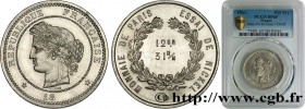 III REPUBLIC
Type : Concours de 5 francs, essai d’Oudiné (12 g / 31 mm) 
Date : 18 - (1933) 
Date : n.d. 
Mint name / Town : Paris 
Quantity minted : ...