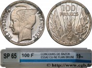 III REPUBLIC
Type : Concours de 100 Francs, essai de Bazor en cupro-nickel, Flan Bruni 
Date : 19-- 
Mint name / Town : Paris 
Metal : copper nickel 
...