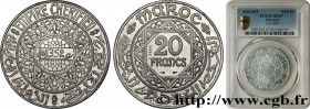 MOROCCO - FRENCH PROTECTORATE
Type : Essai 20 Francs en aluminium AH 1352 
Date : 1933 
Mint name / Town : Paris 
Quantity minted : 3 
Metal : alumini...
