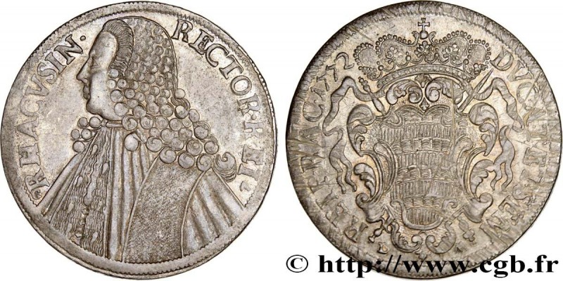 DALMATIA - REPUBLIC OF RAGUSA
Type : 1 Thaler rectoral neuf 
Date : 1772 
Mint n...