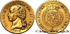 ITALY - KINGDOM OF SARDINIA - VICTOR-EMMANUEL I
Type : 20 Lire 
Date : 1818 
Mint name / Town : Turin 
Quantity minted : 34840 
Metal : gold 
Millesim...