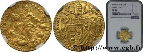 ITALY - PAPAL STATES - CLEMENT XIII (Charles Rezzonico)
Type : 1/2 Sequin ou Mezzo zecchino 
Date : 1758 
Mint name / Town : Rome 
Quantity minted : -...