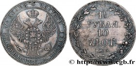 POLAND - KINGDOM OF POLAND - NICHOLAS I
Type : 10 Zlote 1 1/2 Rouble 
Date : 1835 
Mint name / Town : Varsovie 
Quantity minted : 3081 
Metal : silver...