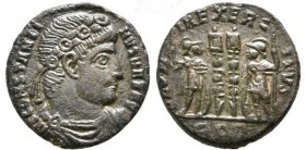 Constantine I Follis Soldiers Signum 2,22 g, 16 mm