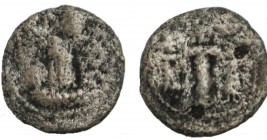 Sasanian kingdom, Hormizd II, AE Pashiz, fine, RR, 2.17g/ 15mm