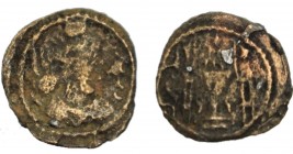 Sasanian kingdom, Bahram V, AE Pashiz, R, fine, 1.42 g/ 14mm