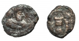 Sasanian kingdom, Shapur I?, AE Pashiz, R, fine, 1.77 g/ 12mm
