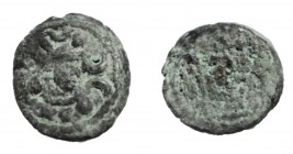 Sasanian kingdom, Bahram V, AE Pashiz, fine, 1.51g/12mm