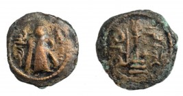 Arab Byzantine, Anonymous, AE Pashiz, fine, 1.93g/ 15mm