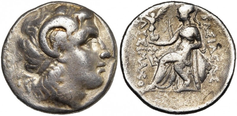 ROYAUME DE THRACE, Lysimaque (306-281), AR drachme, 294-287 av. J.-C., Ephèse. D...