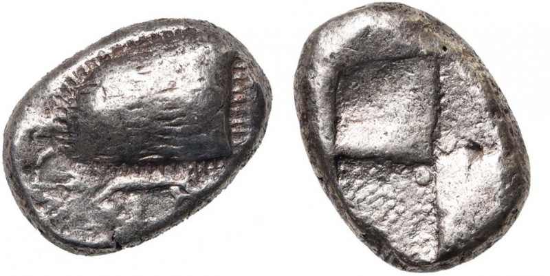 PAPHLAGONIE, SINOPE, AR drachme, 490-425 av. J.-C. D/ T. d''aigle à g. En dessou...