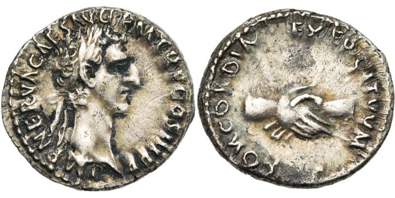 NERVA (96-98), AR denier, 97, Rome. D/ IMP NERVA CAES AVG PM TR P COS III PP T. ...