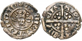 VLAANDEREN, Graafschap, Gwijde van Dampierre (1280-1305), AR sterling, ca. 1297-1299, Damme. Vz/ + G COMES FLANDIE Hoofd v.v. Kz/ SIG-NVM- CRV-CIS L...