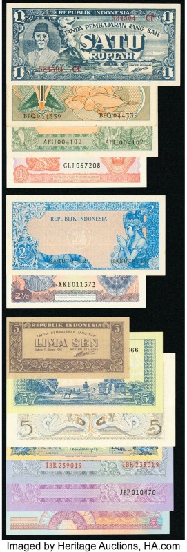 Indonesia Group Lot of 53 Examples Very Fine-Crisp Uncirculated. 

HID0980124201...