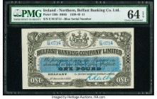 Northern Ireland Belfast Banking Company Limited 1 Pound 9.11.1939 Pick 126b PMG Choice Uncirculated 64 EPQ. 

HID09801242017

© 2020 Heritage Auction...