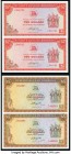 Rhodesia Reserve Bank of Rhodesia 2; 5 Dollars 10.4.1979; 15.5.1979 Pick 39a; 40a About Uncirculated. 

HID09801242017

© 2020 Heritage Auctions | All...