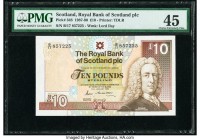 Scotland Royal Bank of Scotland PLC 10 Pounds 24.1.1990 Pick 348 PMG Choice Extremely Fine 45. 

HID09801242017

© 2020 Heritage Auctions | All Rights...