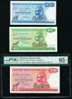 Zimbabwe Reserve Bank of Zimbabwe 2, 5 10 Dollars 1980 Pick 1a; 2b; 3a Group of 3 Gem Uncirculated 65 EPQ; Crisp Uncirculated. 

HID09801242017

© 202...