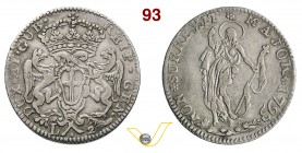 GENOVA - DOGI BIENNALI, III fase (1637-1797) 2 Lire 1793. CNI 19 MIR 316/2 Ag g 8,16 Rara • Ex Collezione Zunino, asta Gadoury del 07.2014, lotto 645 ...
