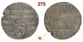 PAESI BASSI - 24 Stuivers 1579. M.O. 4.17.15.4 Maill. tav. 76 n. 9 Cu g 26,36 Molto rara • Moneta coniata durante l'assedio di Maastricht dell'esercit...